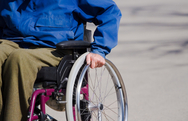 Photo of man in wheelchair
