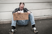 Image of homeless man
